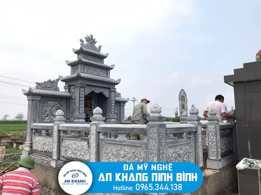 An Khang chuyên tư vấn thiết kế, thi công và lắp đặt khu lặng mộ đá mỹ nghệ cao cấp